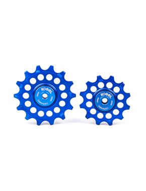 KOGEL BEARING ALUMINIUM JOCKEY WHEELS NARROW WIDE FOR SRAM EAGLE 12/14 Z | BLUE