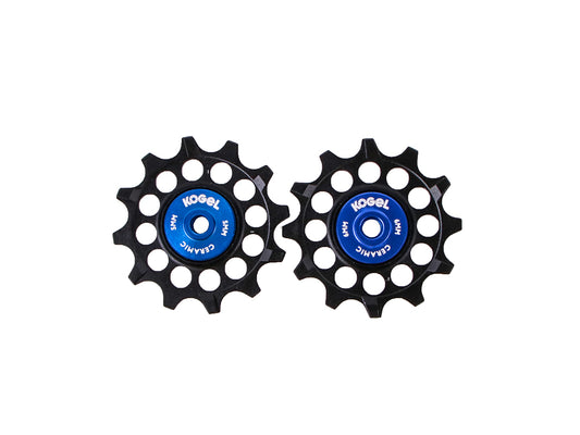 KOGEL BEARING ALUMINIUM JOCKEY WHEELS NARROW WIDE 12 T
