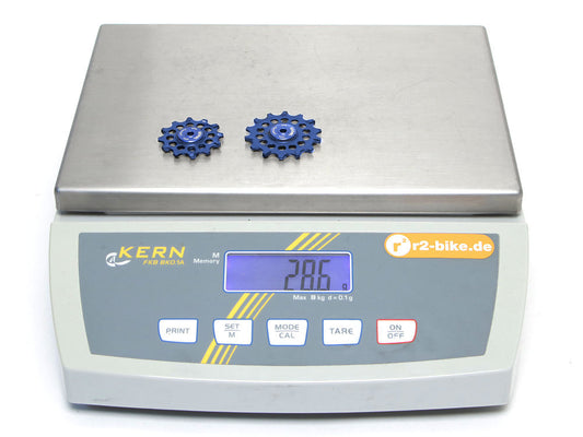 KOGEL BEARING ALUMINIUM JOCKEY WHEELS NARROW WIDE FOR SRAM EAGLE 12/14 Z | BLUE