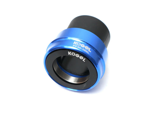 KOGEL BEARINGS Bottom Bracket PF30L-386 | Road Seals CERAMIC 30 mm Long Spindle | blue