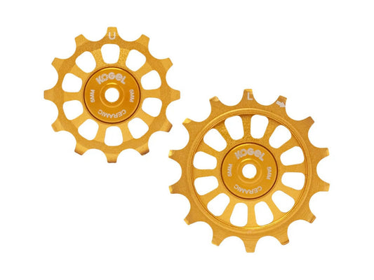 KOGEL BEARINGS PULLEYS GEN 2 ROAD SEALS | 12/14 Z FOR SHIMANO ROAD BLACK / BLUE