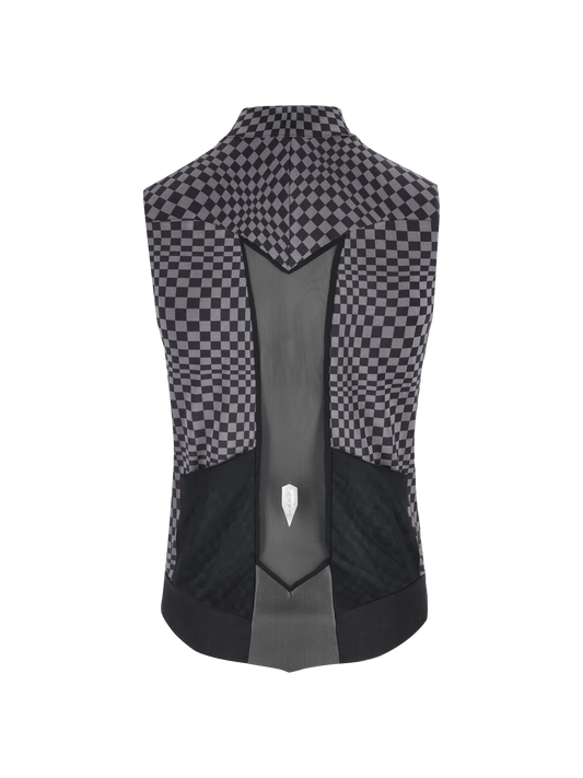 Q36.5 - DOTTORE HYBRID VEST CHECK GREY