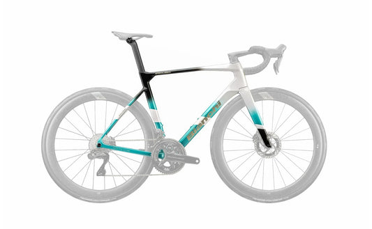 BIANCHI SPECIALISSIMA RC FRAMESET - FROZEN WHITE/CELESTE/BLACK