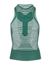 Q36.5 - BASE LAYER 0 MESH SLEEVELESS OLIVE GREEN