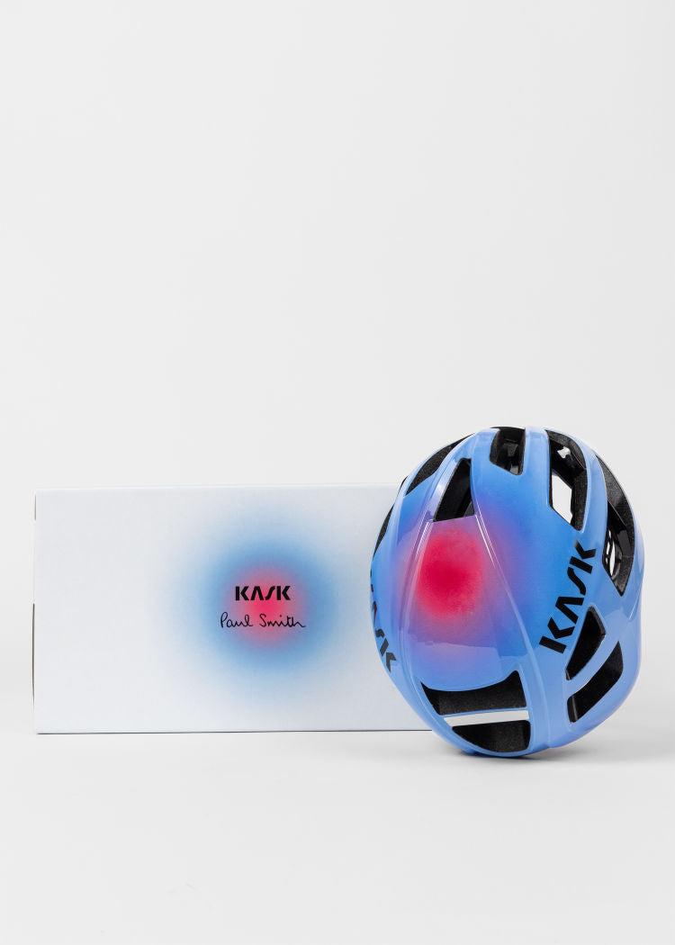 PAUL SMITH + KASK 'OMBRE BLUE' PROTONE CYCLING HELMET (EXCLUSIVE)