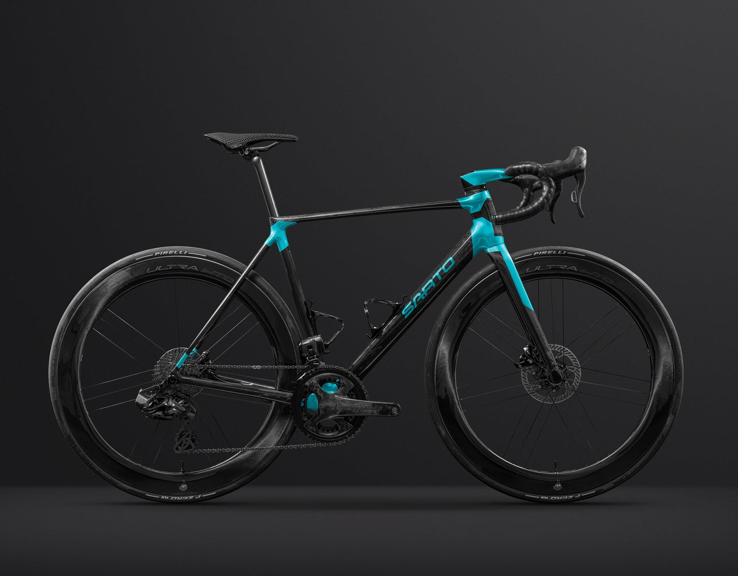 Sarto CIMA 2026 frameset Zenith Cyan color