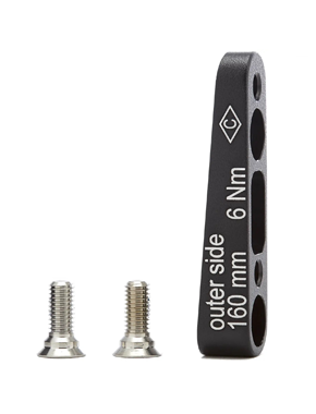 CAMPAGNOLO REAR CALIPER ADAPTER INCLUDING SCREWS - 140-160MM