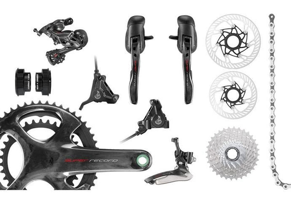 Super Record EPS 12S コンポーネントセット CAMPAGNOLO SUPER RECORD 12S EPS DISC-BRAKE GROUPSET v4 – The