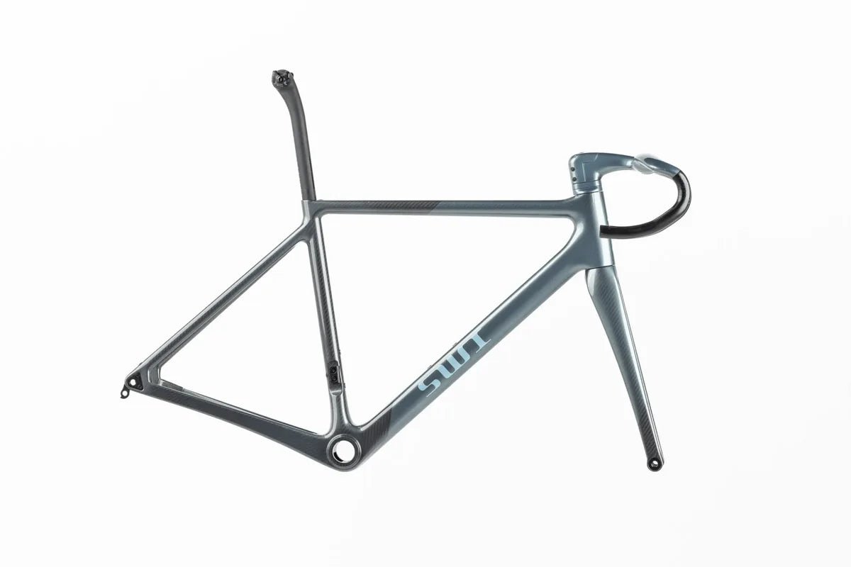 SWI official frameset finish preview — PAINTED: Azure Ghost
