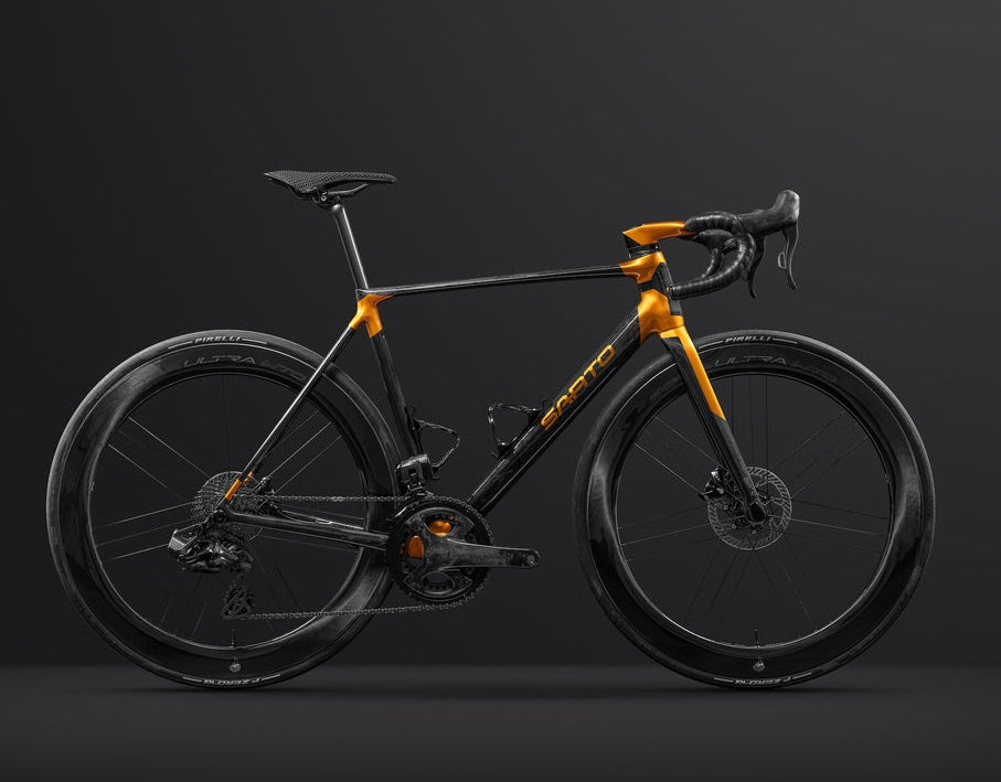 Sarto CIMA 2026 frameset Amber Ridge color