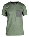 BIEHLER GRAVEL SHIRT MELANGE OLIVE