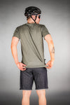 BIEHLER GRAVEL SHIRT MELANGE OLIVE