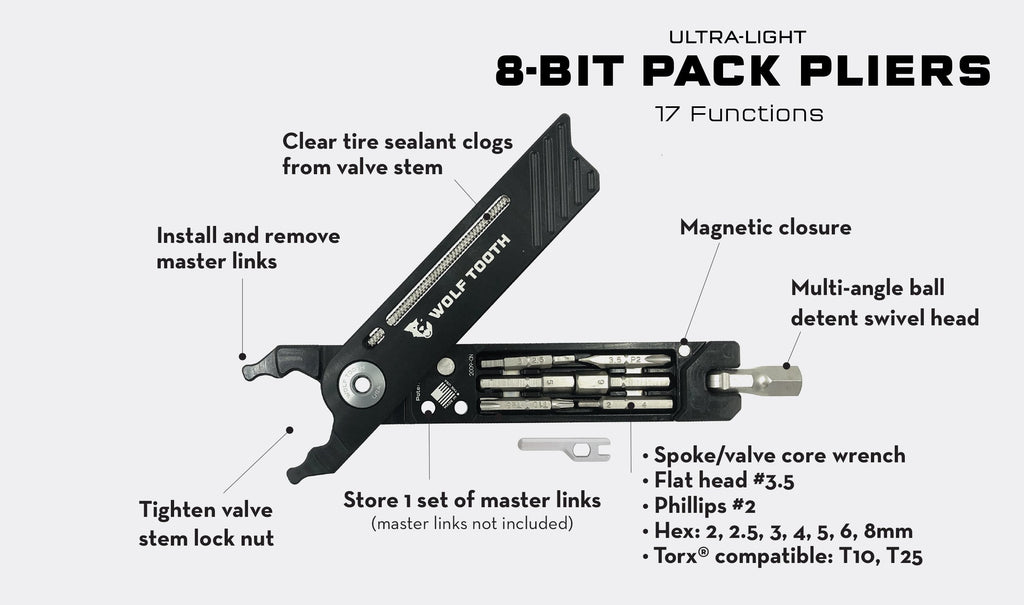 WOLF TOOTH 8-BIT PLIERS