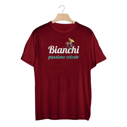 BIANCHI PASSIONE CELESTE VINTAGE T-SHIRT