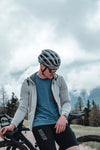 BIEHLER GRAVEL SHIRT MELANGE MARINE