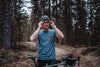 BIEHLER GRAVEL SHIRT MELANGE MARINE
