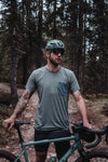 BIEHLER GRAVEL SHIRT MELANGE OLIVE